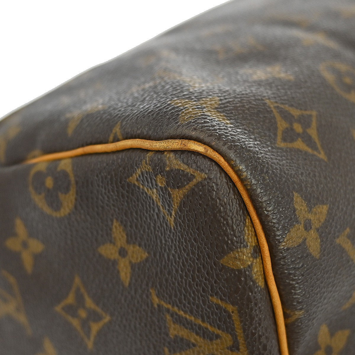 Louis Vuitton Speedy Handbag Monogram Canvas, Brown, Canvas, Handbag