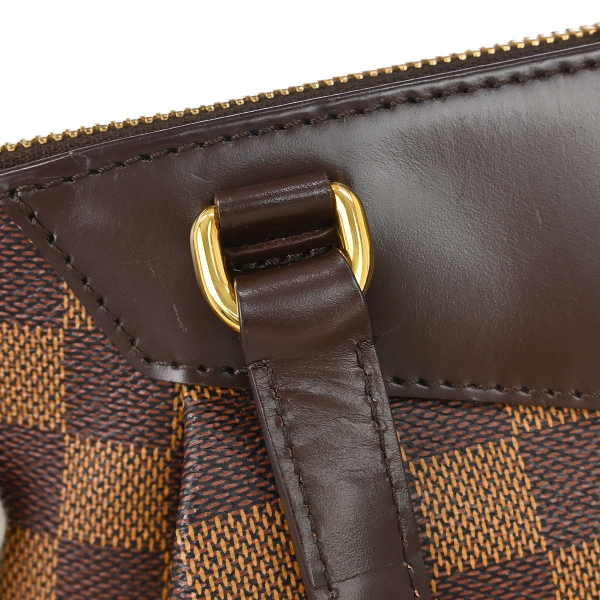 Louis Vuitton Westminster Handbag Damier, Brown, Canvas, Shoulder Bag
