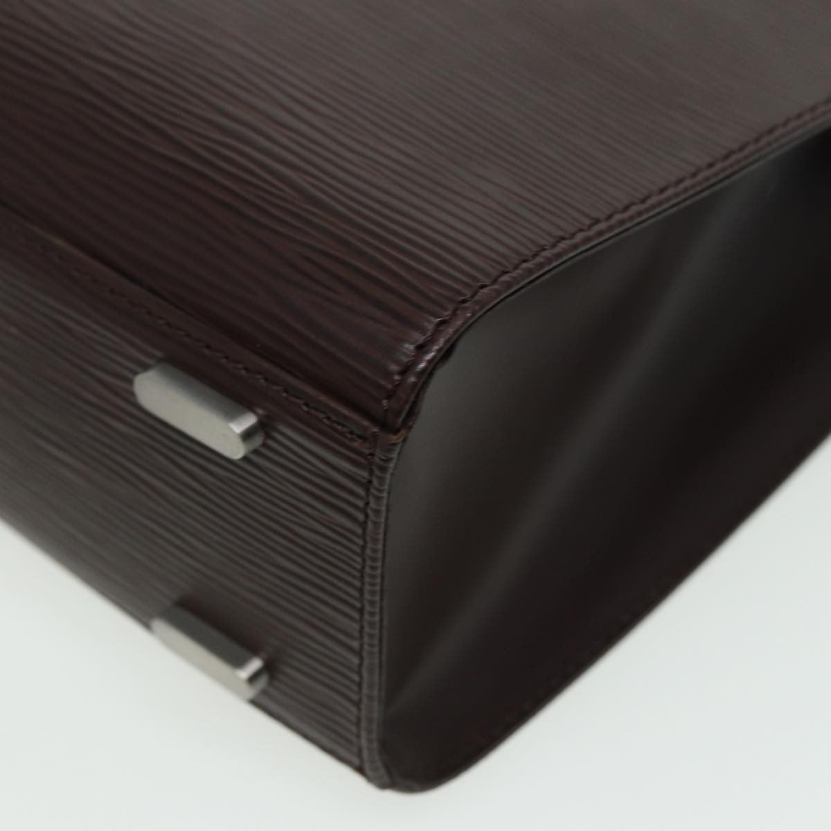 Louis Vuitton Figari Handbag Epi Leather, BROWN, LEATHER, Handbag