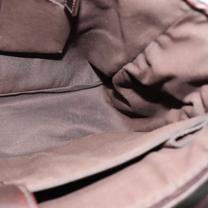 Gucci Lux Flap Messenger Bag Diamante Leather, BROWN, LEATHER, Crossbody bag