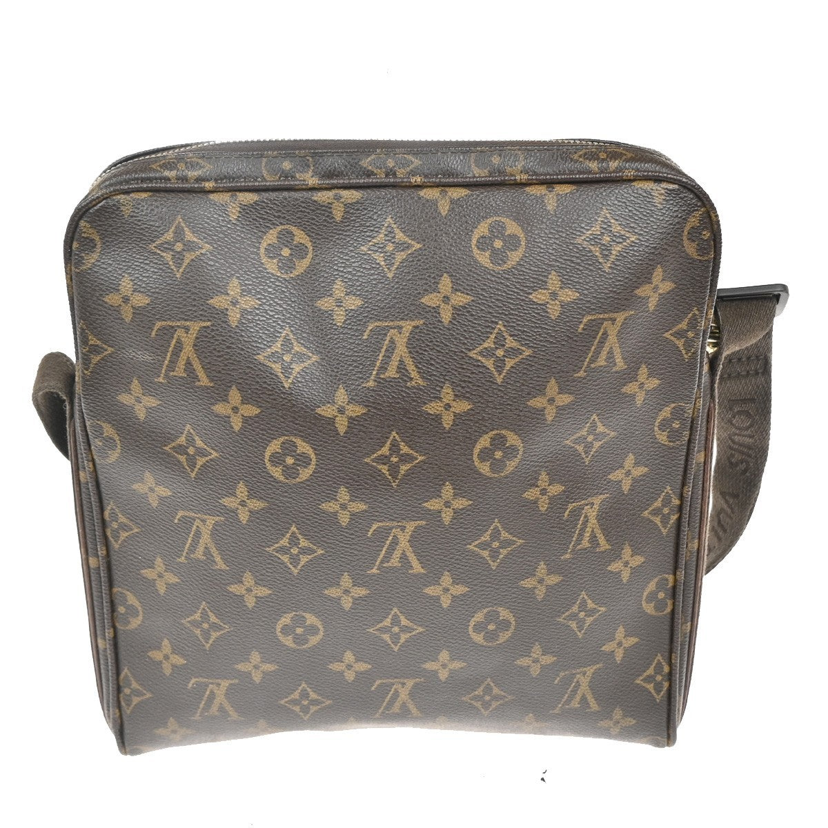 Louis Vuitton Trotteur Beaubourg Handbag Monogram Canvas, BROWN, CANVAS, Shoulder bag