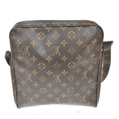 Louis Vuitton Trotteur Beaubourg Handbag Monogram Canvas, BROWN, CANVAS, Shoulder bag