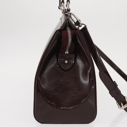 Louis Vuitton Brea Handbag Electric Epi Leather, PURPLE, LEATHER, Handbag