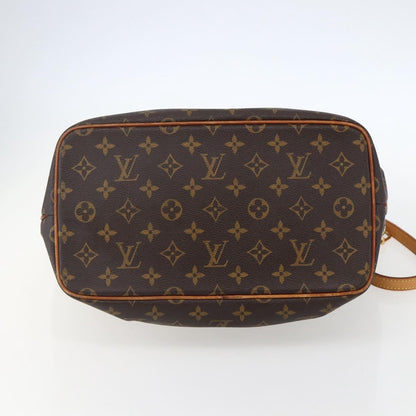 Louis Vuitton Palermo Handbag Monogram Canvas, BROWN, CANVAS, Tote bag