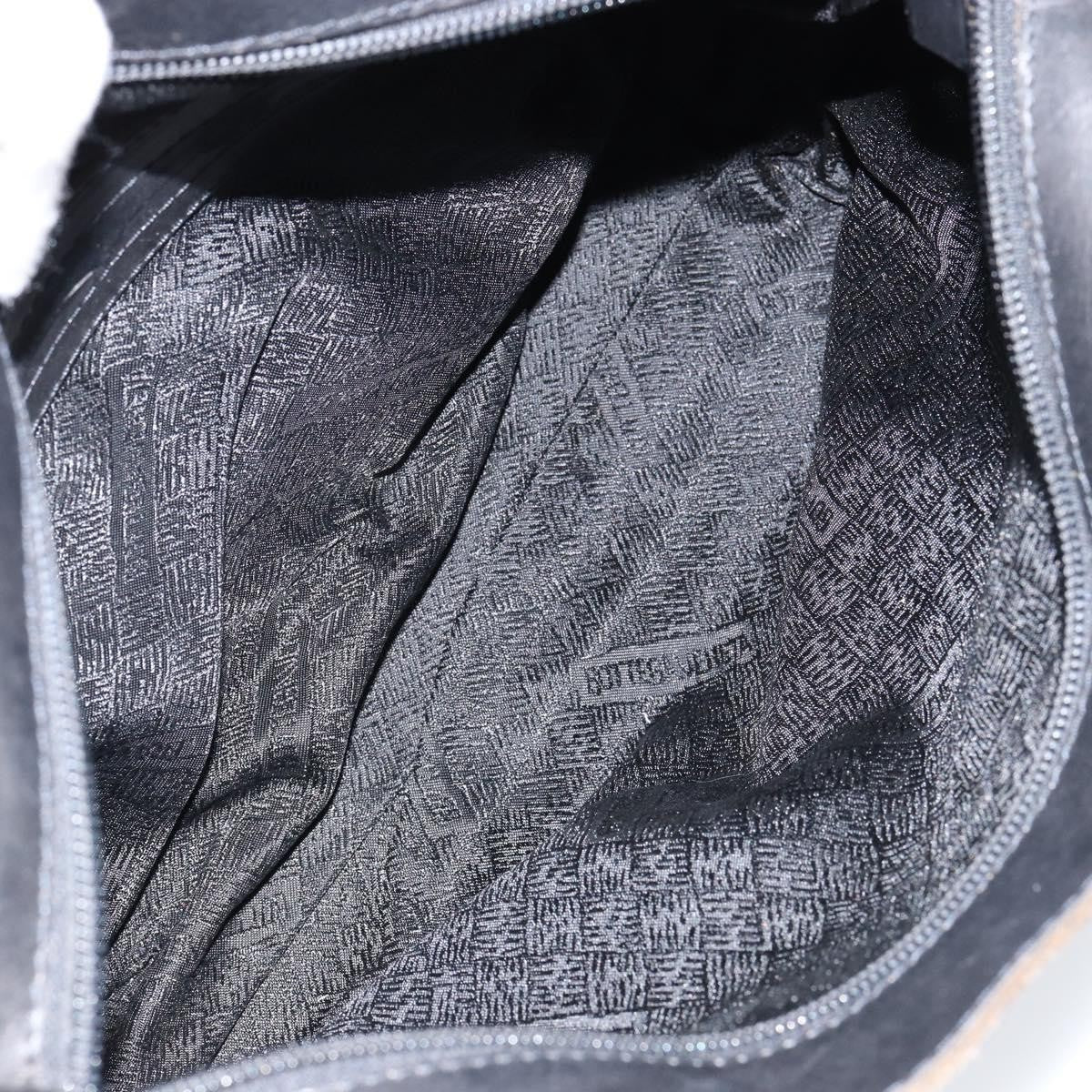Bottega Veneta Vintage handbag Canvas, BLACK, CANVAS, Handbag