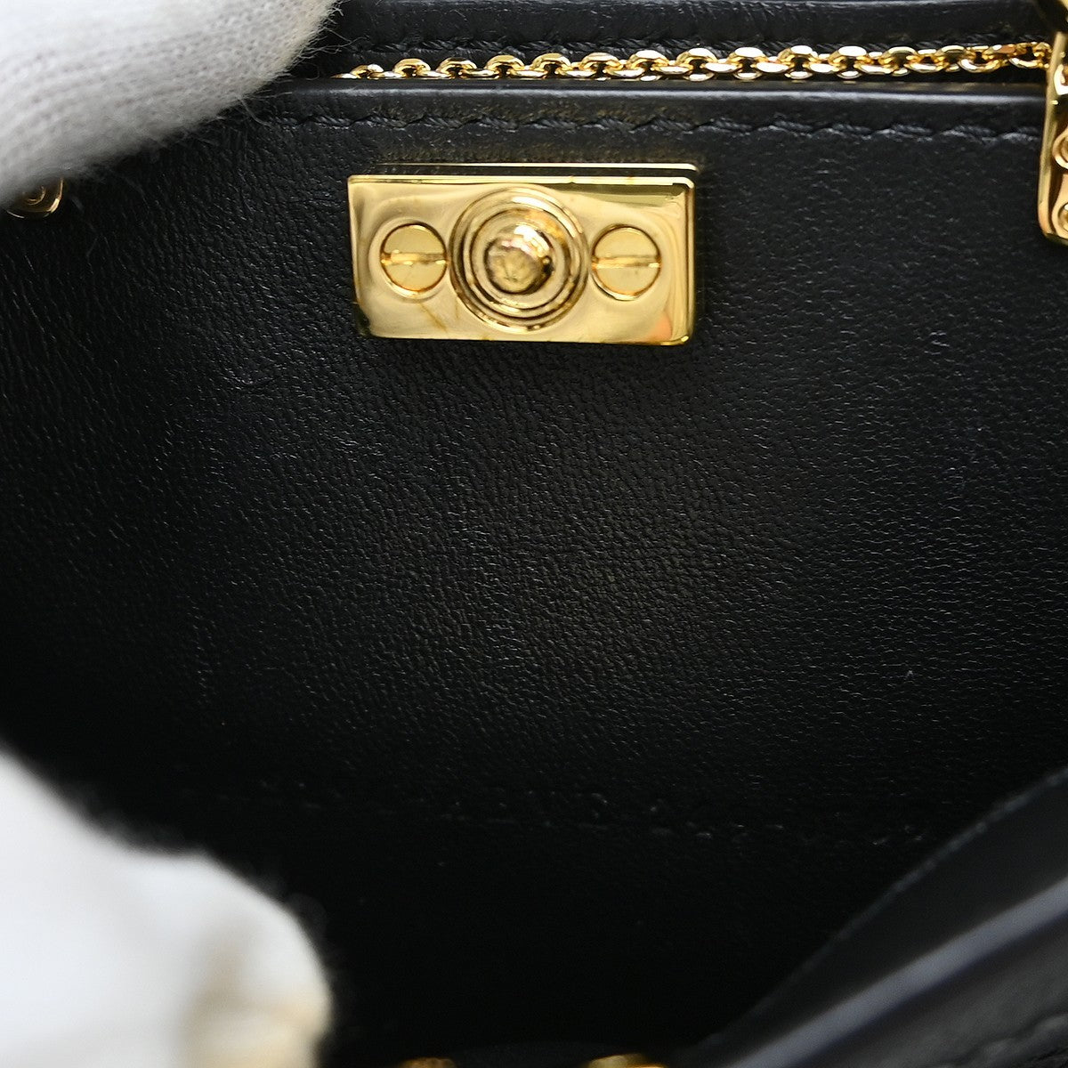 Fendi Peekaboo Bag Leather, Black, Leather, Handbag