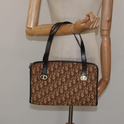 Christian Dior Trotter Canvas, BROWN, CANVAS, Tote bag