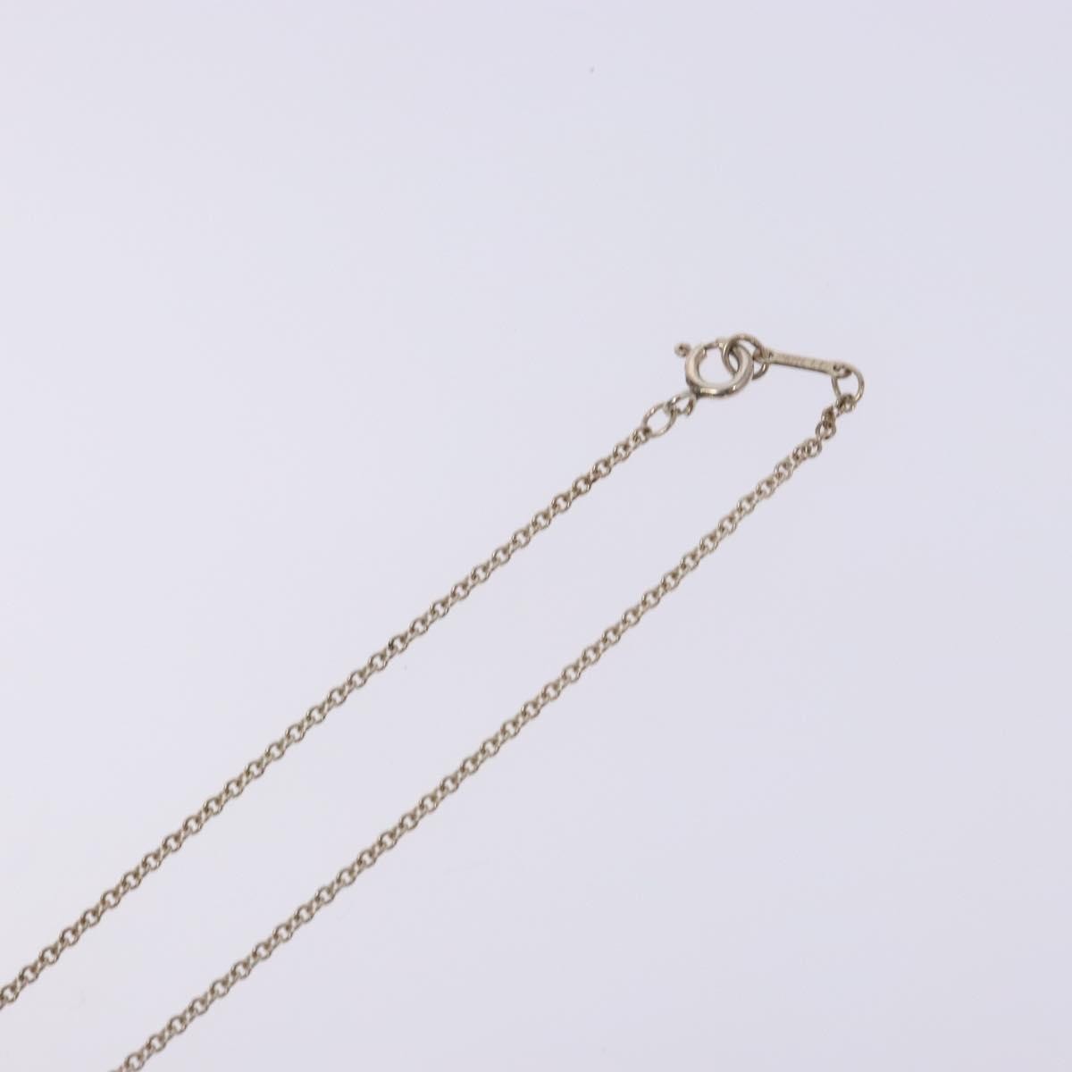 Tiffany & Co. Elsa Peretti Open Heart Pendant Necklace Sterling Silver, SILVER, SILVER, Necklace