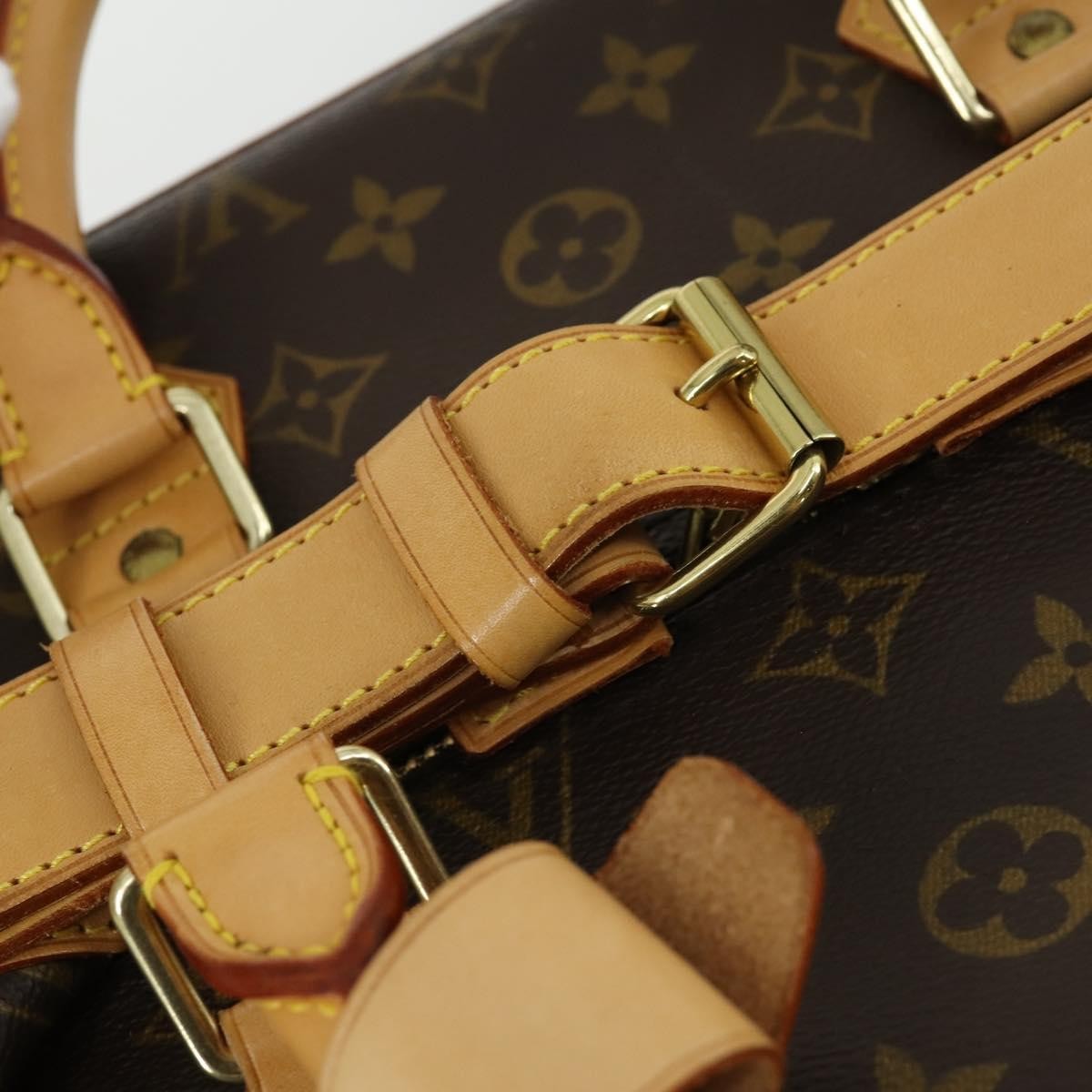 Louis Vuitton Cruiser Handbag Monogram Canvas, BROWN, CANVAS, Travel bag