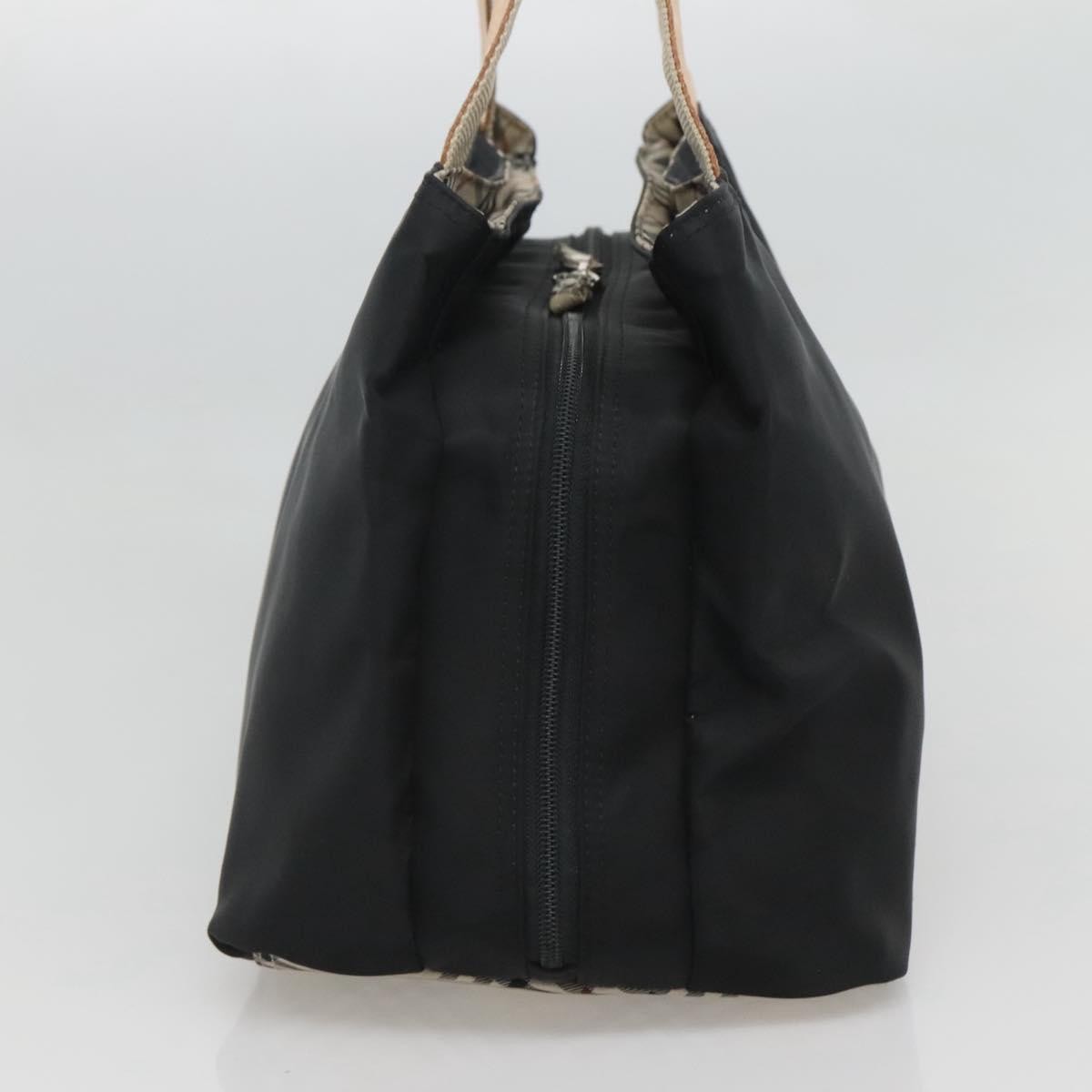 Burberry Vintage Handbag Nylon, BLACK, NYLON, Handbag