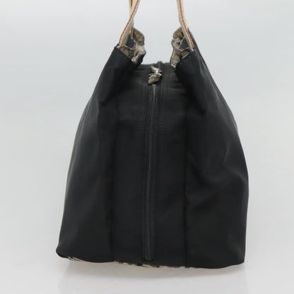 Burberry Vintage Handbag Nylon, BLACK, NYLON, Handbag