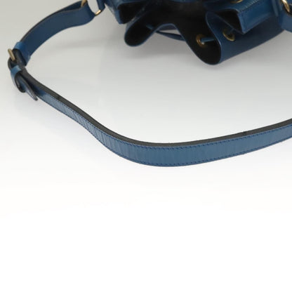 Louis Vuitton Petit Noe Handbag Epi Leather, BLUE, LEATHER, Handbag
