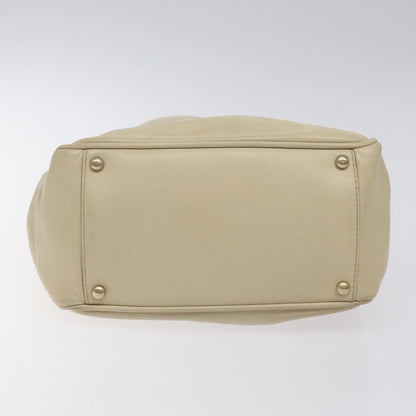 Chanel Camellia Tote Leather, BEIGE, LEATHER, Tote bag