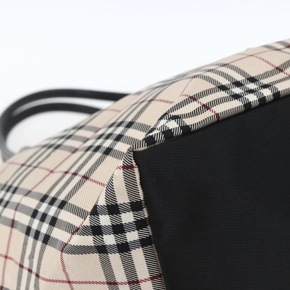 Burberry Nova Check Tote Nylon, BEIGE, NYLON, Tote bag