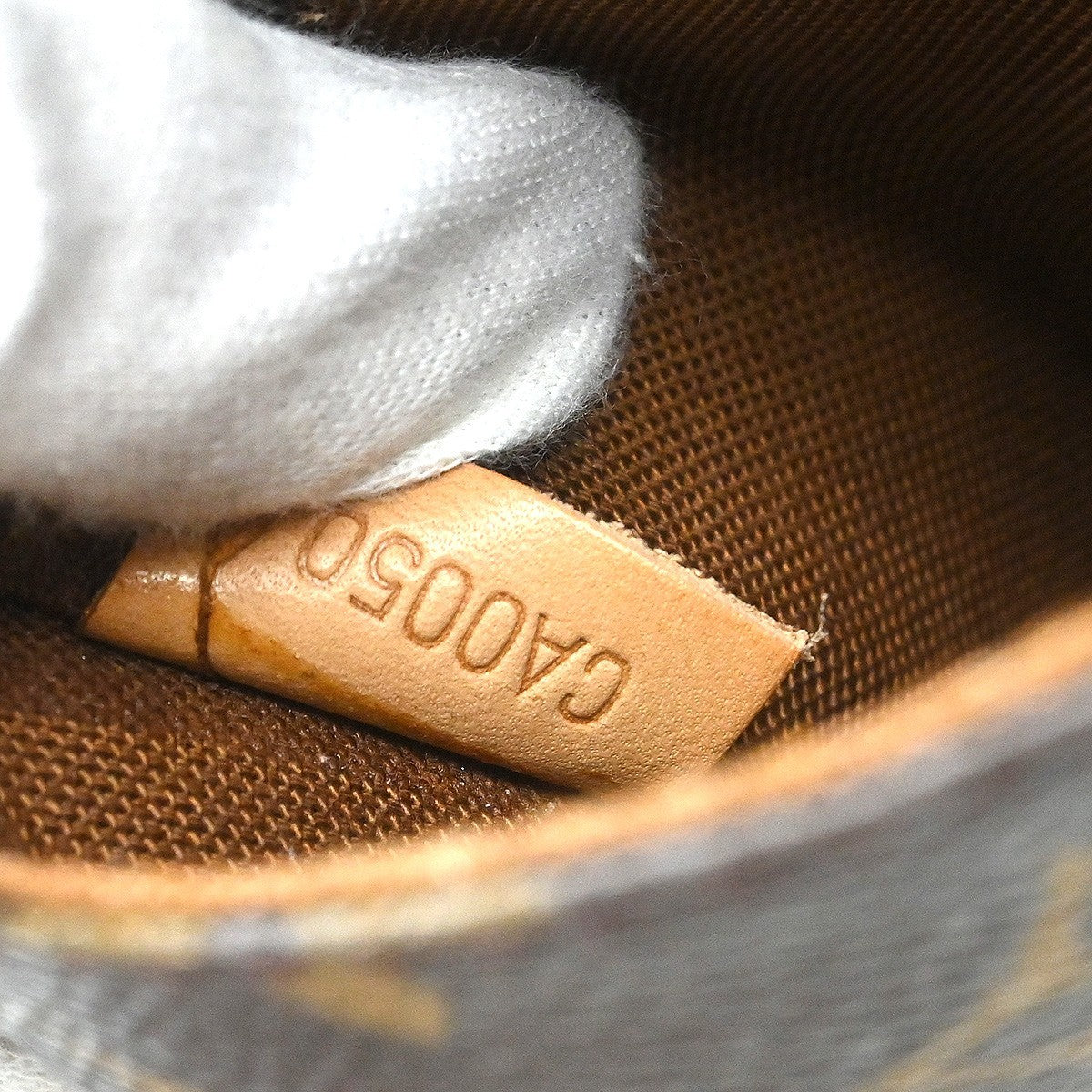 Louis Vuitton Pochette Gange Monogram Canvas, BROWN, CANVAS, Clutche & pouche
