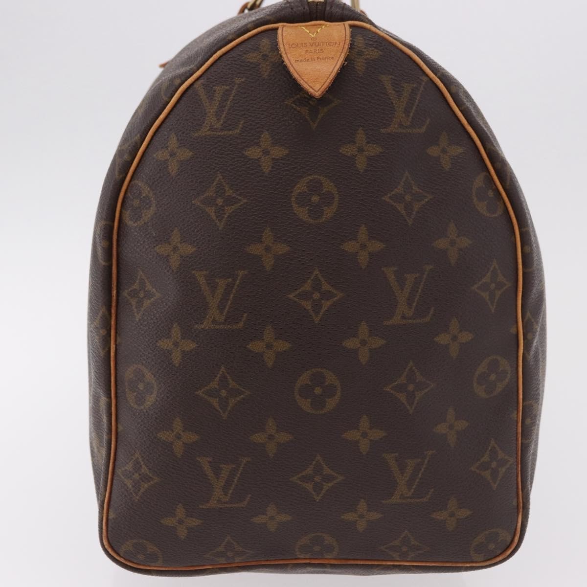 Louis Vuitton Speedy Handbag Monogram Canvas, Brown, Canvas, Handbag