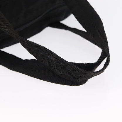 Prada Vintage Zip Handbag Tessuto, BLACK, NYLON, Handbag