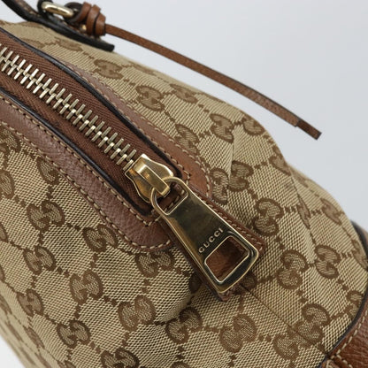 Gucci Bree Dome Tote GG Canvas with Leather, BEIGE, CANVAS, Tote bag