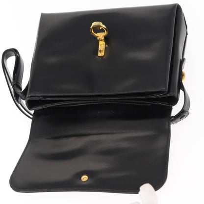 Gucci Vintage Shoulder Bag Leather, BLACK, LEATHER, Shoulder bag