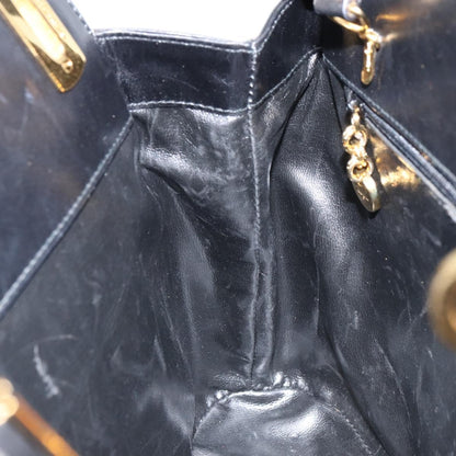 Salvatore Ferragamo Wanda Handbag Leather, BLACK, LEATHER, Handbag