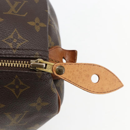 Louis Vuitton Speedy Handbag Monogram Canvas, BROWN, CANVAS, Handbag