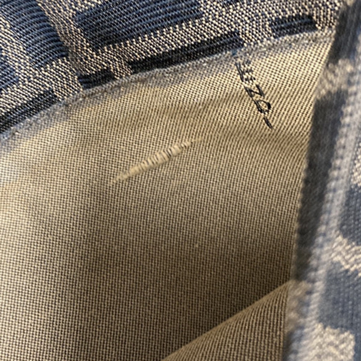 Fendi Chef Zip Crossbody Bag Zucca Canvas, BROWN, CANVAS, Shoulder bag