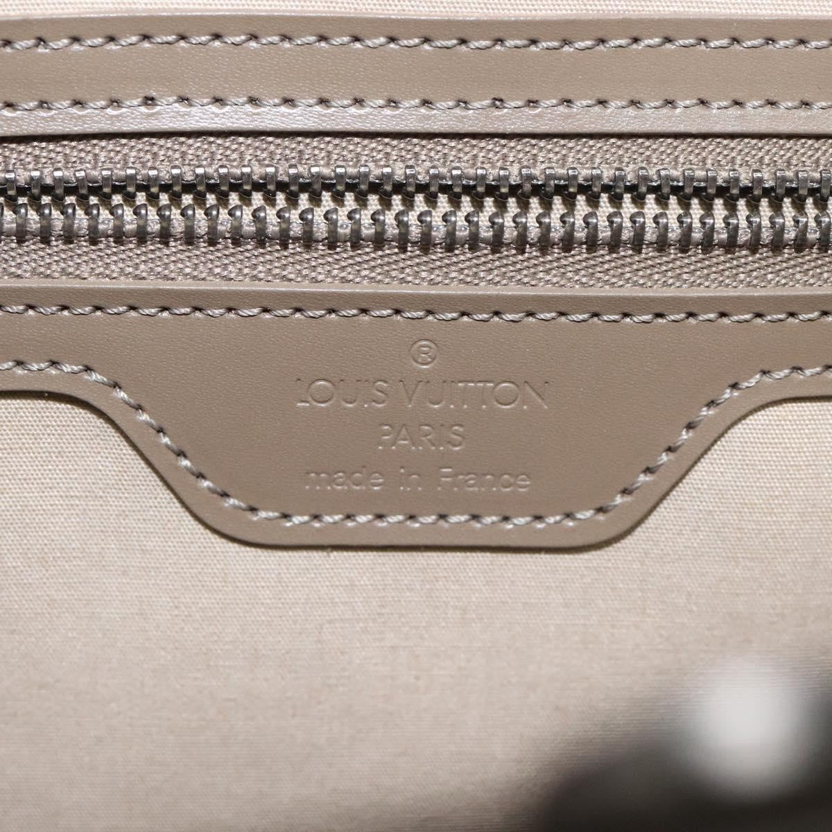 Louis Vuitton Saint Tropez Handbag Epi Leather, GRAY, LEATHER, Shoulder bag