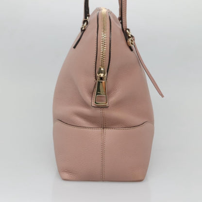 Gucci Bree Dome Tote Leather, PINK, LEATHER, Shoulder bag