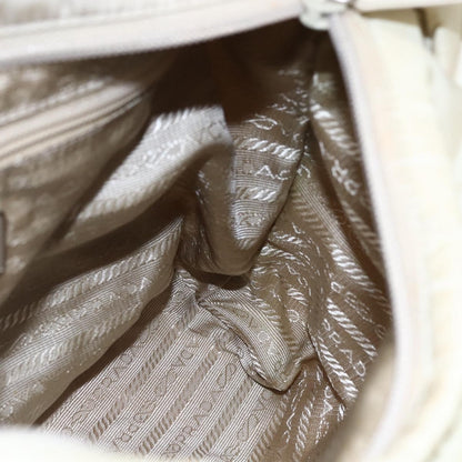 Prada Vintage Tote Tessuto, SILVER, NYLON, Tote bag