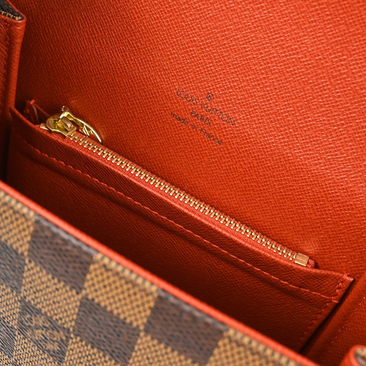 Louis Vuitton Tribeca Handbag Damier, BROWN, CANVAS, Handbag