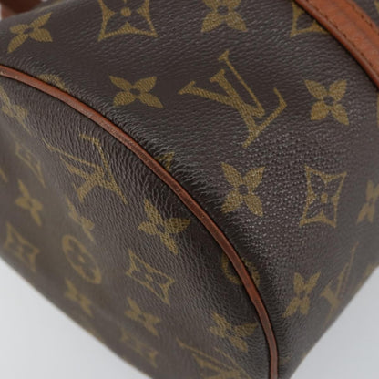 Louis Vuitton Papillon Handbag Monogram Canvas, BROWN, CANVAS, Handbag