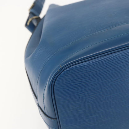 Louis Vuitton Noe Handbag Epi Leather, BLUE, LEATHER, Shoulder bag