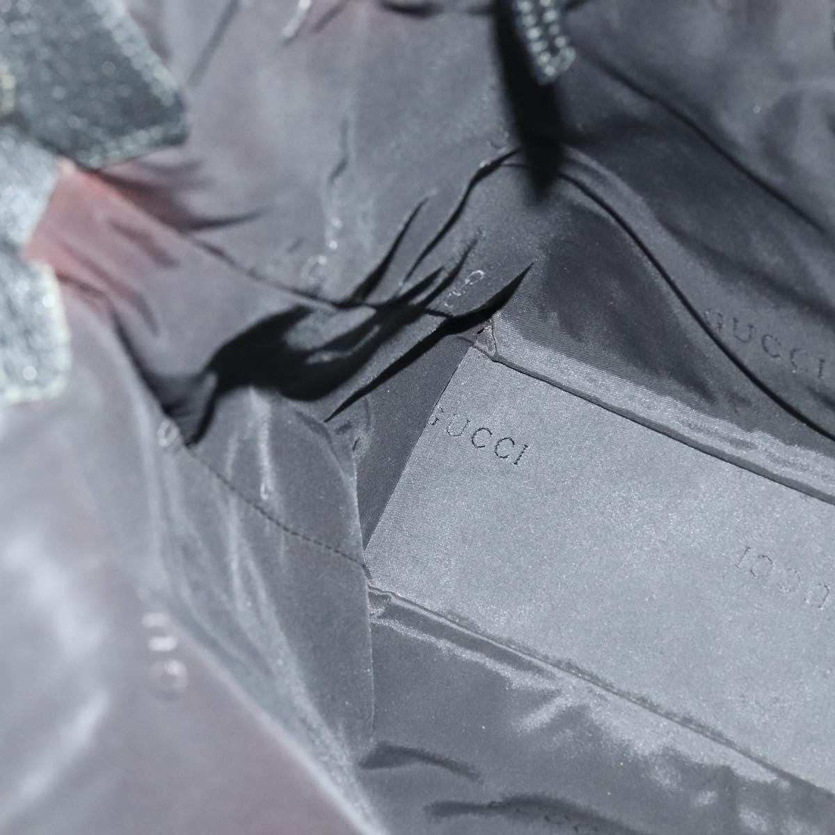 Gucci Jackie Bag Nylon, BLACK, NYLON, Shoulder bag