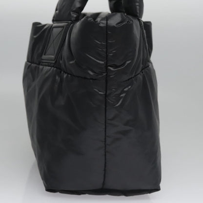 Chanel Coco Cocoon Reversible Tote Quilted Nylon, BLACK, NYLON, Tote bag