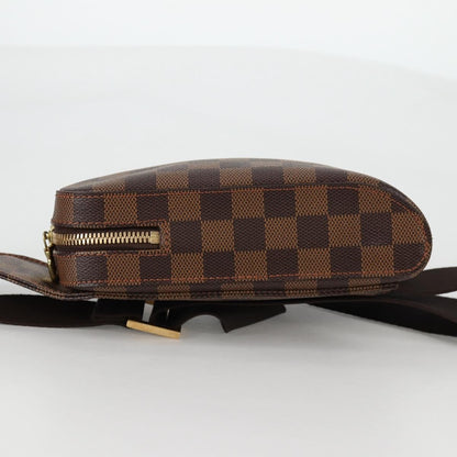 Louis Vuitton Geronimos Waist Bag Damier, BROWN, CANVAS, Travel bag