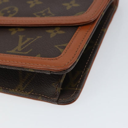 Louis Vuitton Dame Pochette Monogram Canvas, BROWN, CANVAS, Clutche & pouche