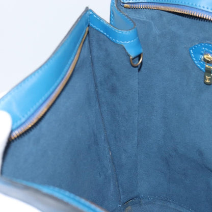 Louis Vuitton Saint Jacques Handbag Epi Leather, Blue, Leather, Shoulder Bag