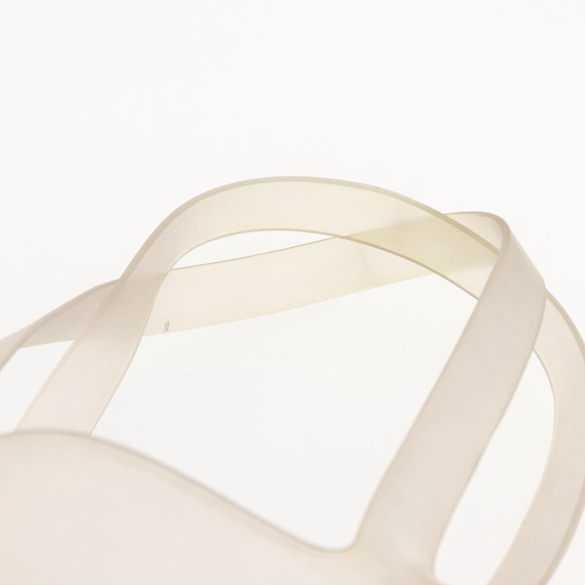 Chanel Jelly Tote Rubber, GRAY, RUBBER, Tote bag