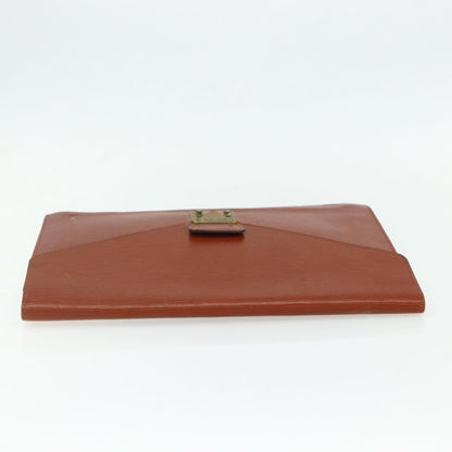 Louis Vuitton Porte-Documents Senateur Bag Epi Leather, Brown, Leather, Clutch
