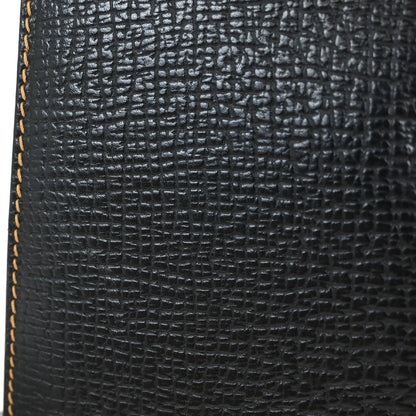 Loewe Barcelona Shoulder Bag Leather, BLACK, LEATHER, Handbag