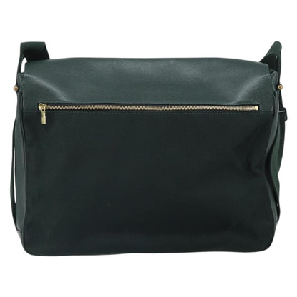 Louis Vuitton Dersou Bag Taiga Leather and Canvas, GREEN, LEATHER, Shoulder bag