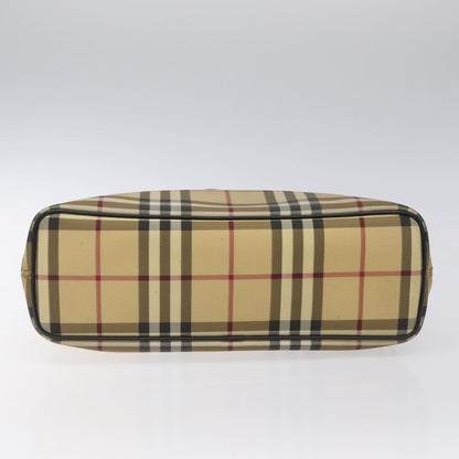 Burberry Top Handle Tote Nova Check Canvas, BEIGE, CANVAS, Tote bag