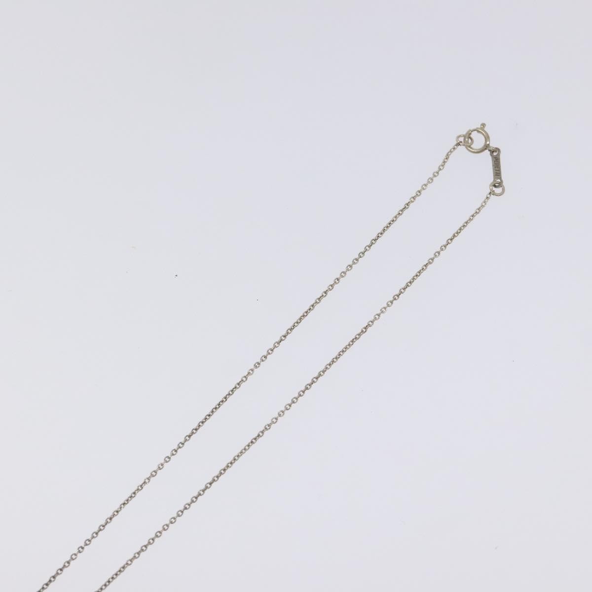 Tiffany & Co. Elsa Peretti Open Heart Pendant Necklace Sterling Silver, SILVER, SILVER, Necklace