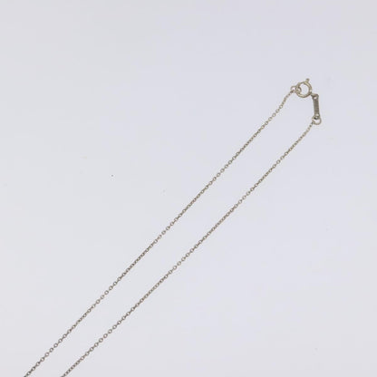 Tiffany & Co. Elsa Peretti Open Heart Pendant Necklace Sterling Silver, SILVER, SILVER, Necklace