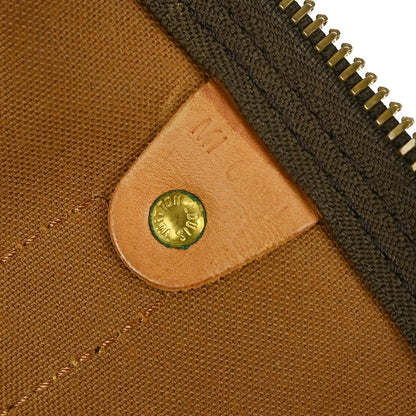 Louis Vuitton Keepall Bag Monogram Canvas, BROWN, CANVAS, Travel bag