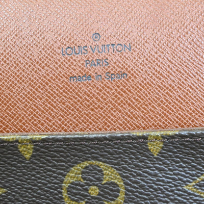 Louis Vuitton Musette Salsa Handbag Monogram Canvas, BROWN, CANVAS, Shoulder bag