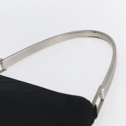 Prada Vintage Shoulder Bag Tessuto, BLACK, NYLON, Shoulder bag