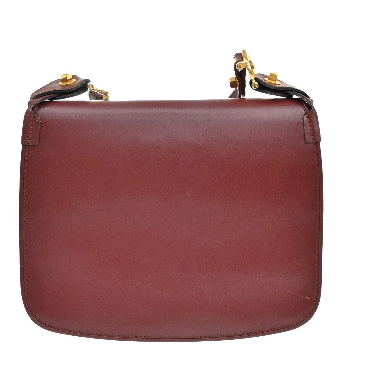 cartier Must de Cartier Shoulder Bag Leather, Red, Leather, Shoulder Bag