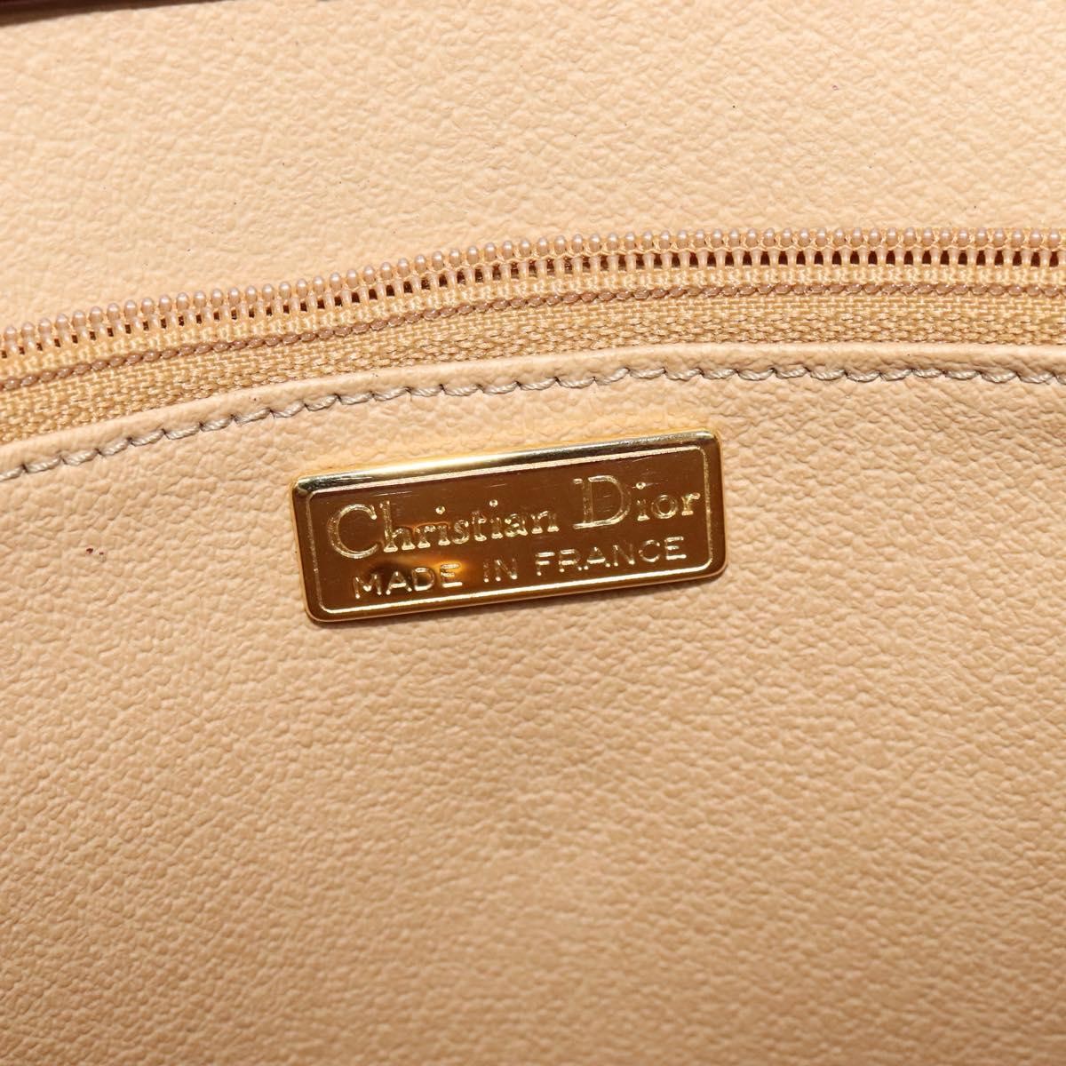 Christian Dior Vintage Trotter Shoulder Bag Canvas, RED, CANVAS, Shoulder bag