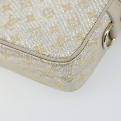 Louis Vuitton McKenna Shoulder Bag Mini Lin, GOLD, CANVAS, Shoulder bag